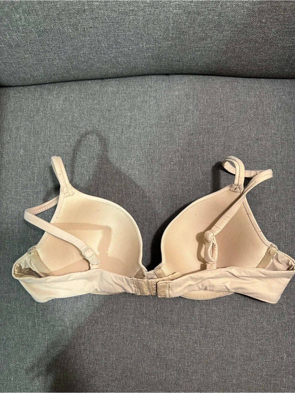 SKIMS Nude Lightly Padded T-Shirt Bra Size 36A - Picture 2 of 6
